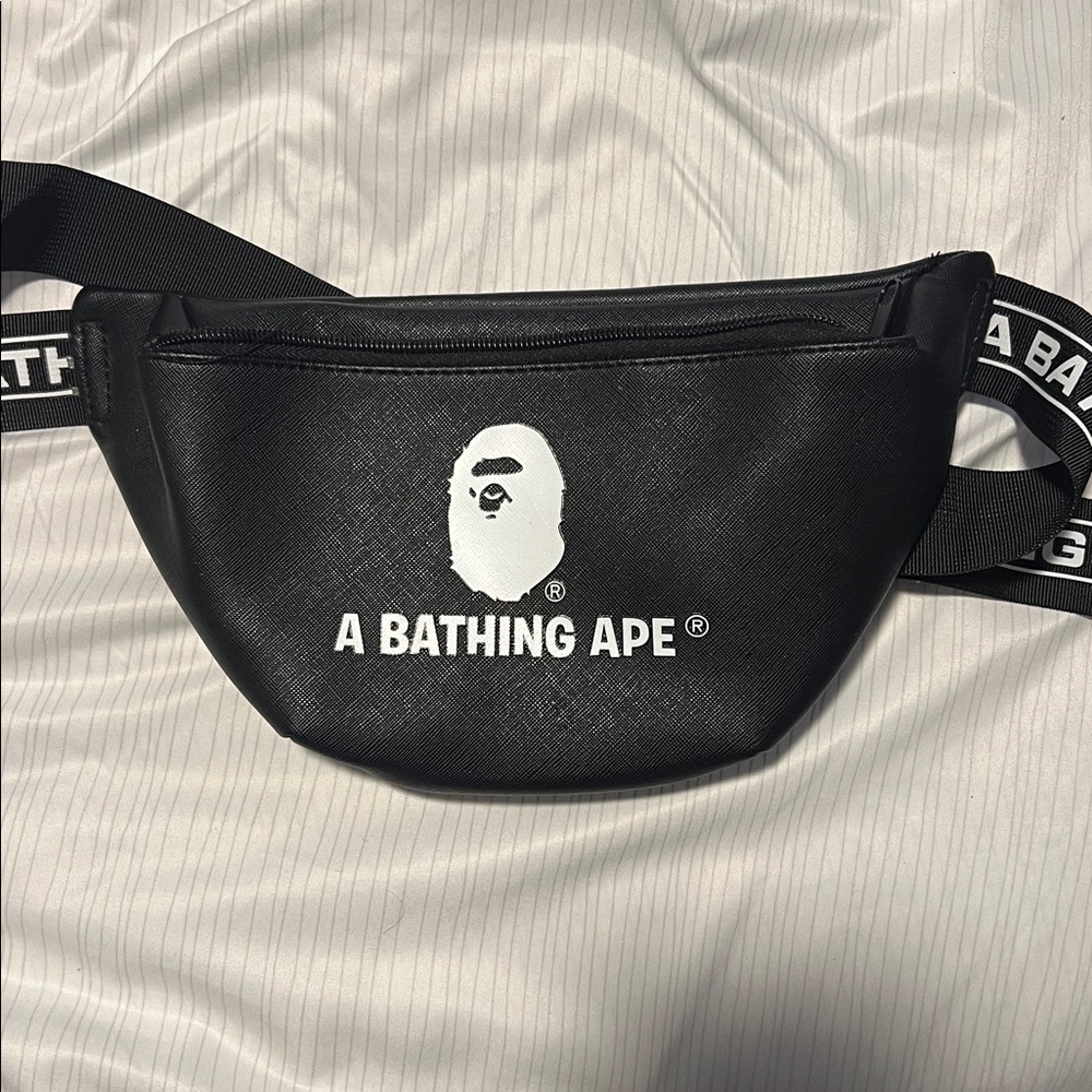 Bape Black Belt Bag